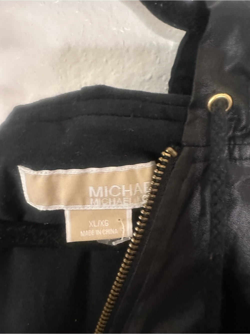 MICHAEL Michael Kors Black Hooded Anorak Jacket - Picture 8 of 8